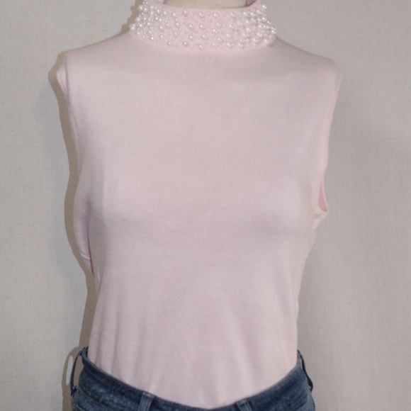 Mercer Street Studio 2 Pc. Pink Beaded Sweater - Picture 8 of 15